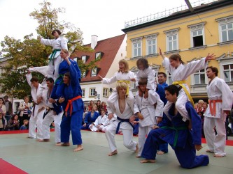 Judo - Vorführung am Kinderspaßtag 2009 in Freising