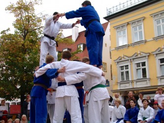 Judo - Vorführung am Kinderspaßtag 2009 in Freising