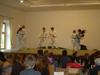 Tang Soo Do Vorführung beim Jubiläum 5 Jahre Judo Kranzberg 2009