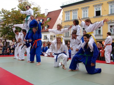 Judo - Vorführung am Kinderspaßtag 2009 in Freising
