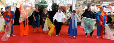 Indoorshow mit mittelalterlichem Touch